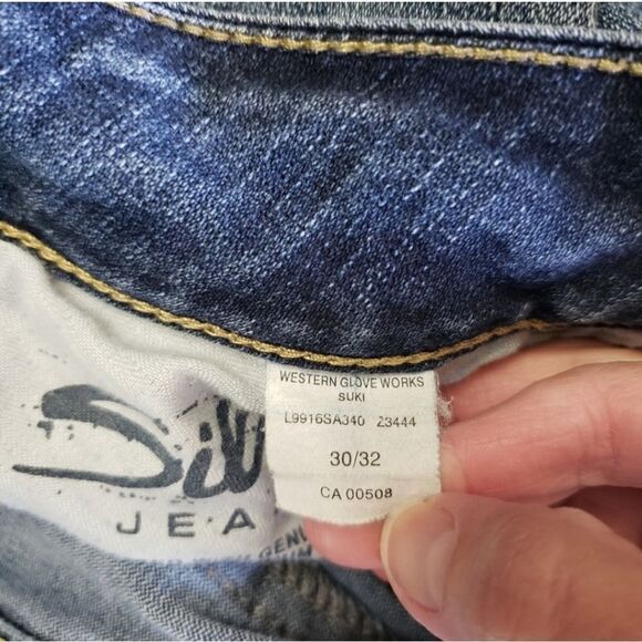 SILVER JEANS COMPANY SUKI Bootcut Jeans Women's 30 - Picture 8 of 9